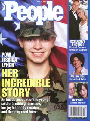 Jessica on the cover of People magazine