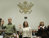 Kevin Tillman, brother of former NFL star Pat Tillman, Mary Tillman Pat's mother, and former Iraq POW Jessica Lynch Testify