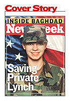 A photo of Jessica on the cover of Newsweek